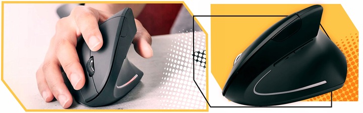 MYSZKA BEZPRZEWODOWA ERGONOMICZNA PIONOWA MYSZ WERTYKALNA do KOMPUTERA PC Kod producenta MYSZKA BEZPRZEWODOWA ERGONOMICZNA PIONOWA